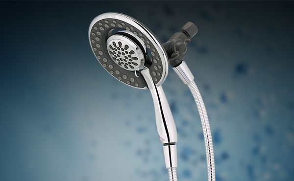 Delta In2ition Combo Hand-Held Shower & Showerhead Delta In2ition Combo Hand-Held Shower & Showerhead