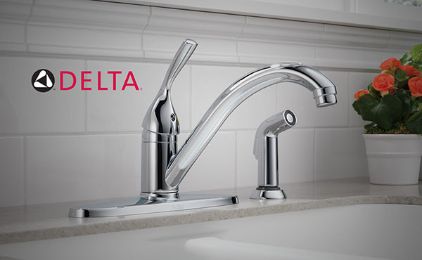 Delta Single Handle Kitchen Faucet With Sprayer Delta Single Handle Kitchen Faucet With Sprayer