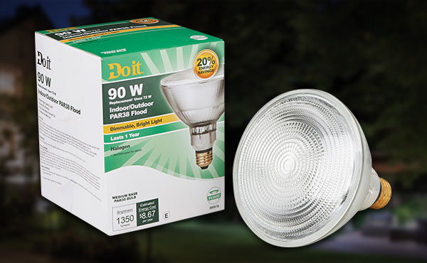 Do it PAR38 Halogen Floodlight Light Bulb Do it PAR38 Halogen Floodlight Light Bulb