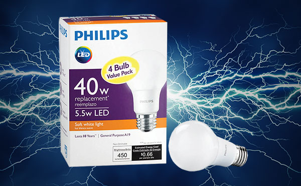 Philips A19 Medium LED Light Bulbs Philips A19 Medium LED Light Bulbs
