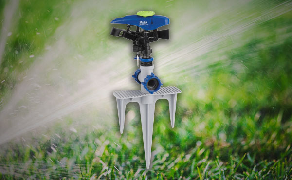 Best Garden Poly Triple Spike Impulse Sprinkler Best Garden Poly Triple Spike Impulse Sprinkler