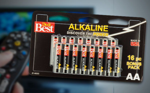 16-Pk. Do it Best AA Alkaline Batteries 16-Pk. Do it Best AA Alkaline Batteries