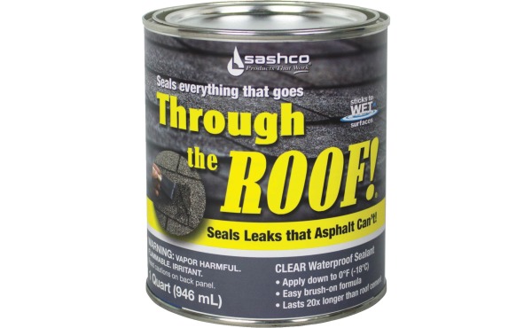 Through The Roof! 1 Qt. VOC Cement & Patching Sealant Through The Roof! 1 Qt. VOC Cement & Patching Sealant
