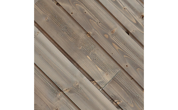 Global Product Sourcing 5.375 In W. x 5/16 In. Thick Gray Reclaimed Wood Shiplap Board