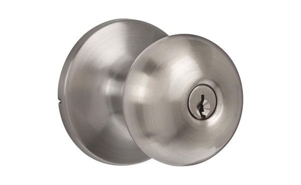 Steel Pro Brushed Nickel Entry Door Knob Steel Pro Brushed Nickel Entry Door Knob