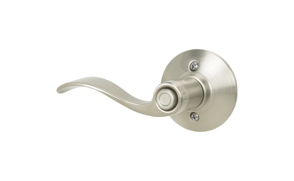 Schlage Satin Nickel Accent Privacy Door Lever Schlage Satin Nickel Accent Privacy Door Lever