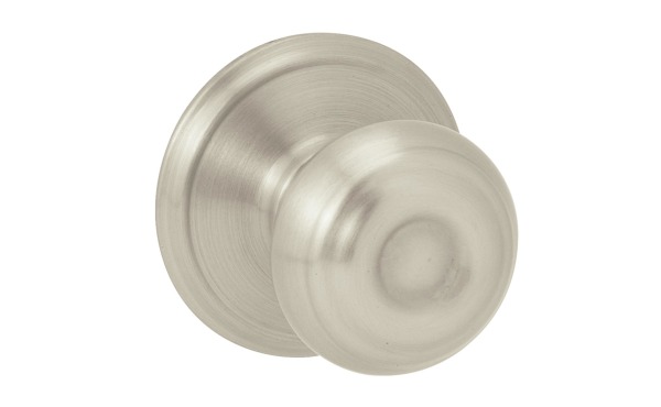 Schlage Georgian Satin Nickel Hall & Closet Door Knob Schlage Georgian Satin Nickel Hall & Closet Door Knob