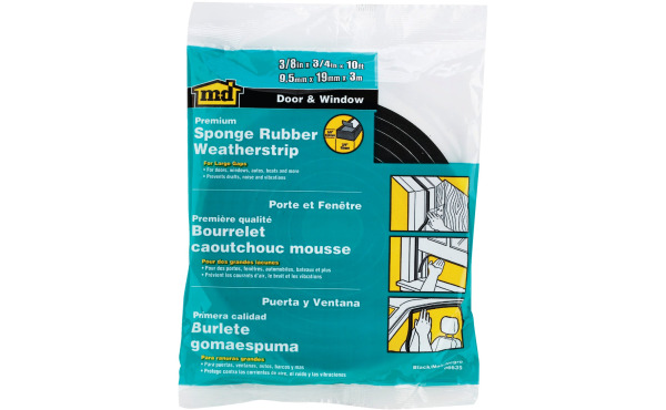 M-D 3/8" 3/4" 10' Auto & Marine Weatherstrip M-D 3/8" 3/4" 10' Auto & Marine Weatherstrip