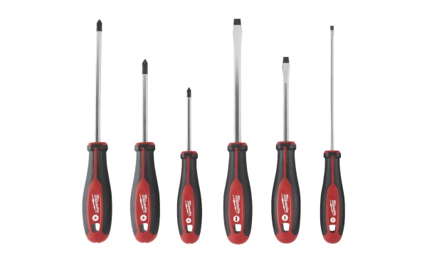 Milwaukee 6-Piece Screwdriver Set Milwaukee 6-Piece Screwdriver Set