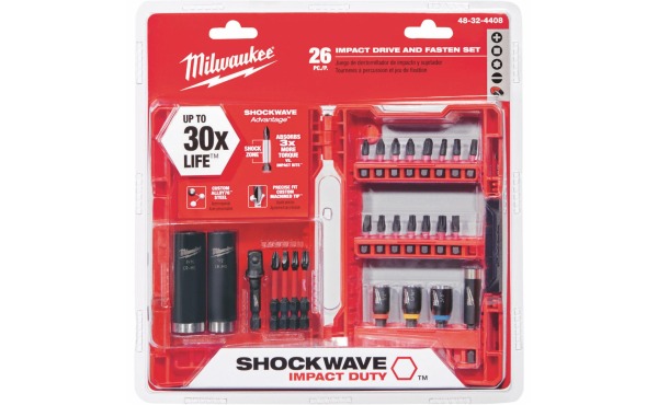 Milwaukee 26-Pc. Impact Screwdriver Bit Set Milwaukee 26-Pc. Impact Screwdriver Bit Set