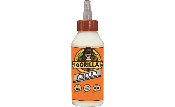 Gorilla Wood Glue 4, 6, and 8-Oz. sizes Gorilla Wood Glue 4, 6, and 8-Oz. sizes