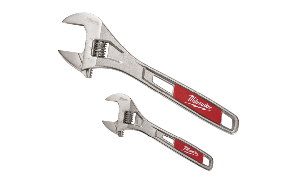Milwaukee Adjustable Wrench Set (2-Piece) Milwaukee Adjustable Wrench Set (2-Piece)