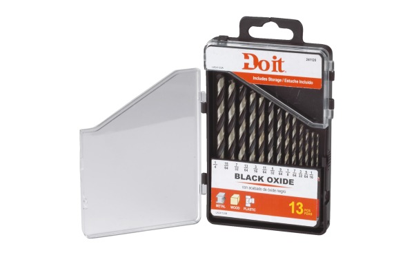 Do it 13-Piece Black Oxide Drill Bit Set Do it 13-Piece Black Oxide Drill Bit Set