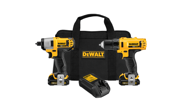 DeWalt XTREME 2-Tool 12 Volt MAX Lithium-Ion Brushless Drill & Impact Driver Cordless Tool Combo Kit