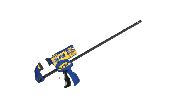 Irwin Quick-Grip 24 In. Medium-Duty One-Hand Bar Clamp Irwin Quick-Grip 24 In. Medium-Duty One-Hand Bar Clamp