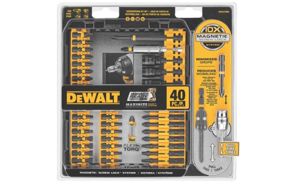 DeWalt Impact Screwdriver Bit Set (40-Piece) DeWalt Impact Screwdriver Bit Set (40-Piece)