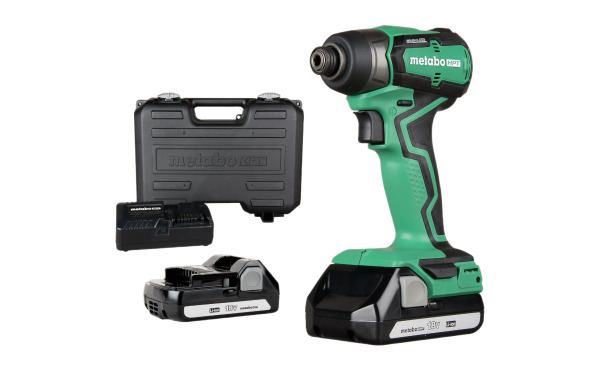 Metabo 18V Lithium-Ion 1/4 In. Hex Sub-Compact Cordless Impact Driver Metabo 18V Lithium-Ion 1/4 In. Hex Sub-Compact Cordless Impact Driver