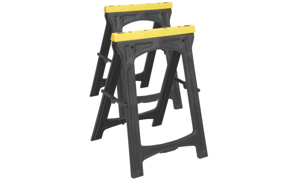 Do it 22-1\/2 In. L Plastic Folding Sawhorse (2-Pack) Do it 22-1\/2 In. L Plastic Folding Sawhorse (2-Pack)