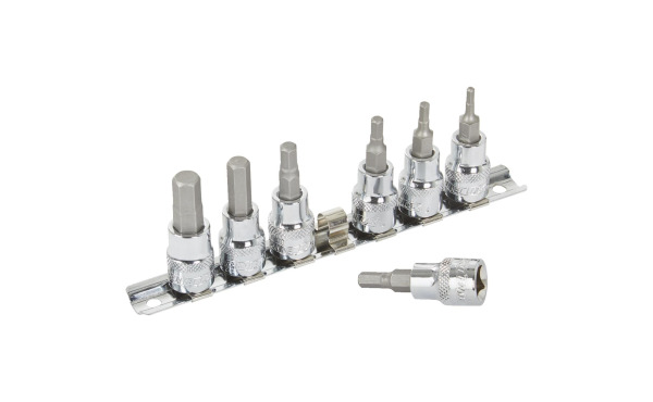 Channellock Standard & Metric 3/8 In. Drive 6-Point Hex Bit Socket Set (7-Piece) Channellock Standard & Metric 3/8 In. Drive 6-Point Hex Bit Socket Set (7-Piece)