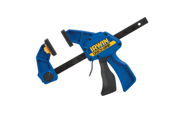 Irwin Quick-Grip 6 In. x 3-1/4 In. One-Hand Bar Clamp Irwin Quick-Grip 6 In. x 3-1/4 In. One-Hand Bar Clamp