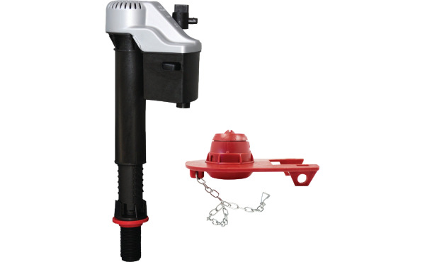 Korky QuietFILL Platinum Fill Valve & 2 In. Flapper Kit Korky QuietFILL Platinum Fill Valve & 2 In. Flapper Kit