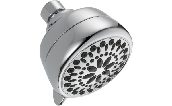 Delta Touch-Clean 7-Spray 1.8 GPM Fixed Showerhead, Chrome Delta Touch-Clean 7-Spray 1.8 GPM Fixed Showerhead, Chrome