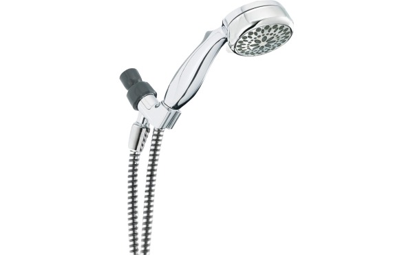 Delta 7-Spray 1.8 GPM Hand-Held Shower, Chrome Delta 7-Spray 1.8 GPM Hand-Held Shower, Chrome