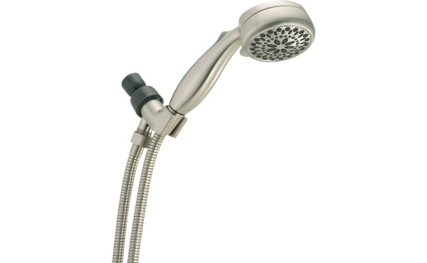 Delta 7-Spray 1.8 GPM Handheld Shower, Brushed Nickel Delta 7-Spray 1.8 GPM Handheld Shower, Brushed Nickel