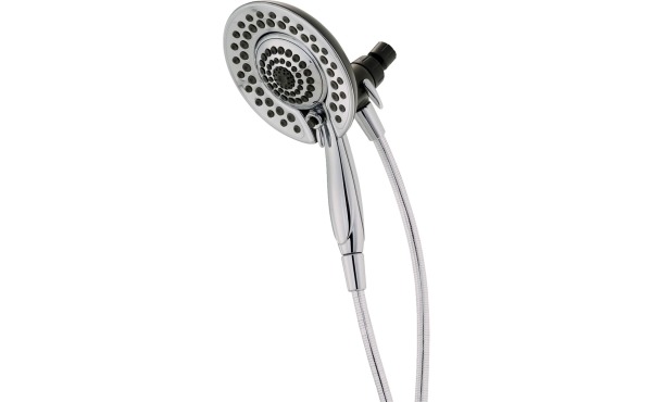 Delta In2ition 5-Spray 1.8 GPM Combo Hand-Held Shower & Showerhead, Chrome Delta In2ition 5-Spray 1.8 GPM Combo Hand-Held Shower & Showerhead, Chrome