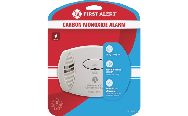 First Alert Plug-In 120V Electrochemical Carbon Monoxide Alarm First Alert Plug-In 120V Electrochemical Carbon Monoxide Alarm