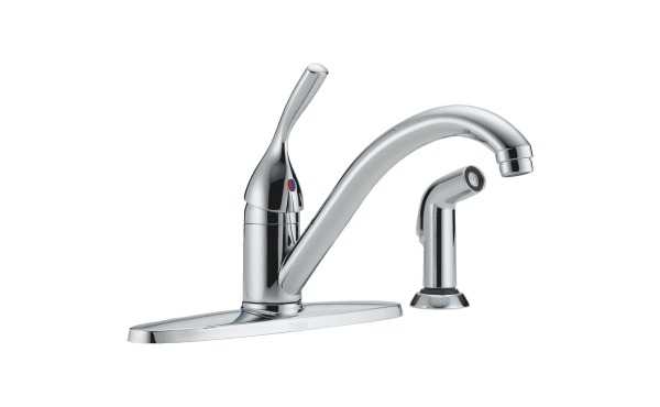 Delta Single Handle Kitchen Faucet w/Sprayer Delta Single Handle Kitchen Faucet w/Sprayer
