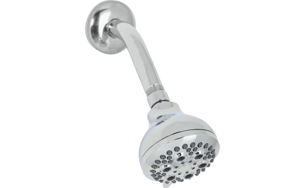 Home Impressions 5-Spray 1.8 GPM Fixed Showerhead, Chrome Home Impressions 5-Spray 1.8 GPM Fixed Showerhead, Chrome