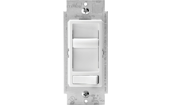 Leviton Decora Incandescent/LED/CFL Slide Dimmer Switch Leviton Decora Incandescent/LED/CFL Slide Dimmer Switch