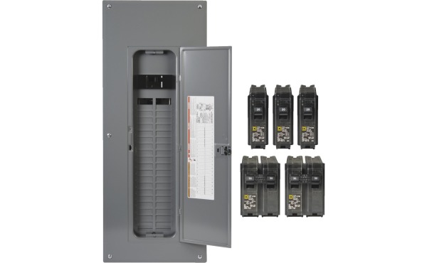 Square D Homeline 200A 40-Space 80-Circuit Indoor Value Pack Plug-On Neutral Load Center Square D Homeline 200A 40-Space 80-Circuit Indoor Value Pack Plug-On Neutral Load Center