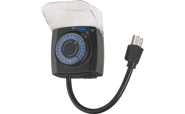 Woods 15A 125V 24-Hour Outdoor Timer Woods 15A 125V 24-Hour Outdoor Timer