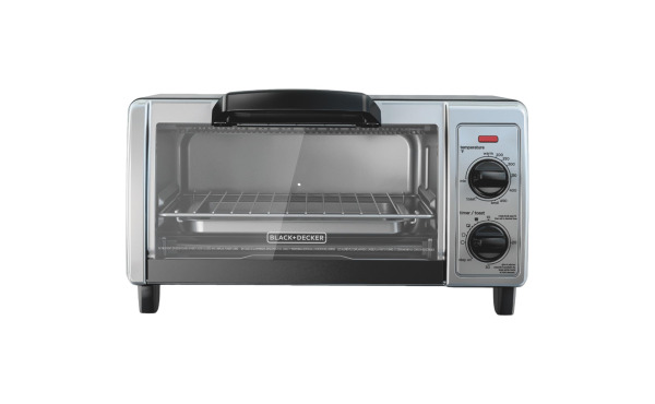 Black & Decker 4-Slice Stainless Steel Toaster Oven