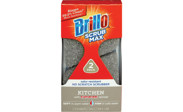 Brillo Scrub Max Kitchen Scrub Sponge (2-Count)