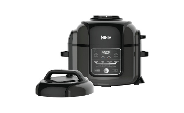 Ninja Foodi 6.5 Qt. Black Stainless Electric Pressure Cooker with Tender Crisp Technology