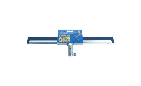 Ettore Wipe'n Dry 18 In. Straight Rubber Floor Squeegee Ettore Wipe'n Dry 18 In. Straight Rubber Floor Squeegee