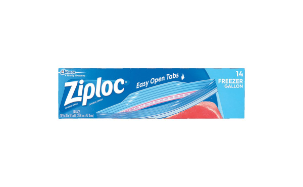 Ziploc 1 Gal. Double Zipper Freezer Bag (14 Count)