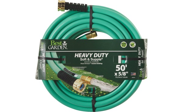 Best Garden 50' Heavy-Duty Garden Hose Best Garden 50' Heavy-Duty Garden Hose