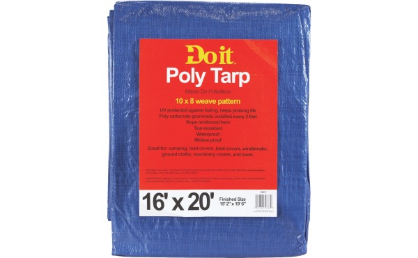 Do it Best Blue Woven Medium Duty Tarp Assorted Sizes Do it Best Blue Woven Medium Duty Tarp Assorted Sizes