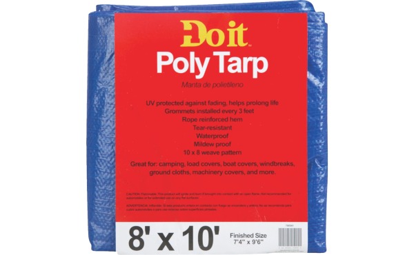 Do it Best Blue Woven Medium Duty Poly Tarp - 8x10, 10x12, 10x20, 12x14 Do it Best Blue Woven Medium Duty Poly Tarp - 8x10, 10x12, 10x20, 12x14