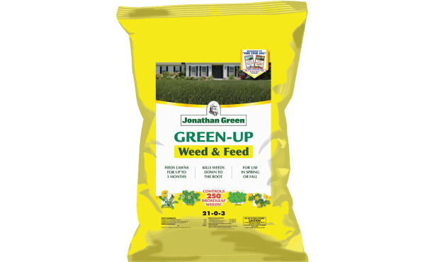 Jonathan Green Green-Up Weed & Feed 46 Lb. 15,000 Sq. Ft. 21-0-3 Lawn Fertilizer with Weed Killer