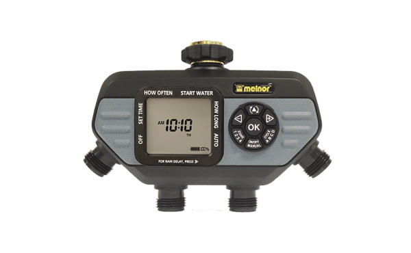 Melnor Hydrologic Electronic 4-Zone Day Specific Programmable Water Timer Melnor Hydrologic Electronic 4-Zone Day Specific Programmable Water Timer