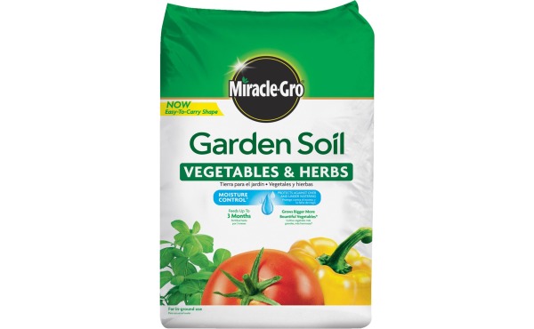 Miracle-Gro 1.5 Cu. Ft. In-Ground Vegetable & Herb Garden Soil Miracle-Gro 1.5 Cu. Ft. In-Ground Vegetable & Herb Garden Soil
