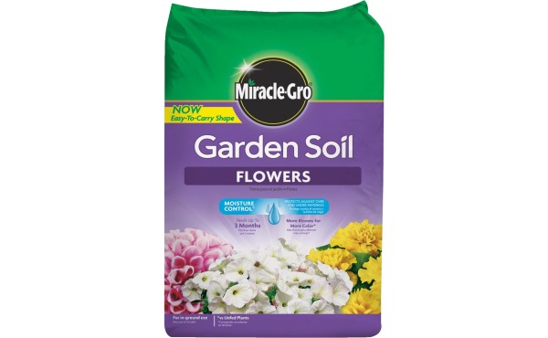 Miracle-Gro 1.5 Cu. Ft. In-Ground Flower Garden Soil Miracle-Gro 1.5 Cu. Ft. In-Ground Flower Garden Soil