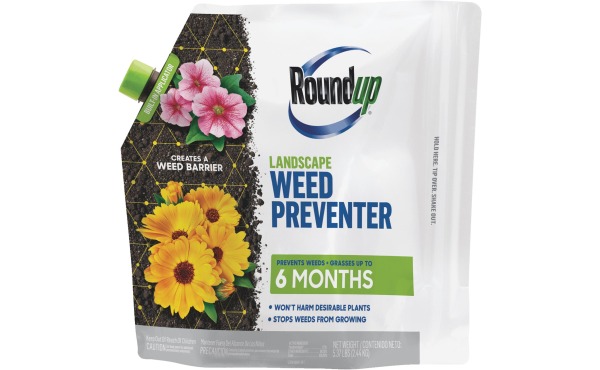 Roundup 5.4 Lb. Ready To Use Granules Landscape Weed Preventer Roundup 5.4 Lb. Ready To Use Granules Landscape Weed Preventer