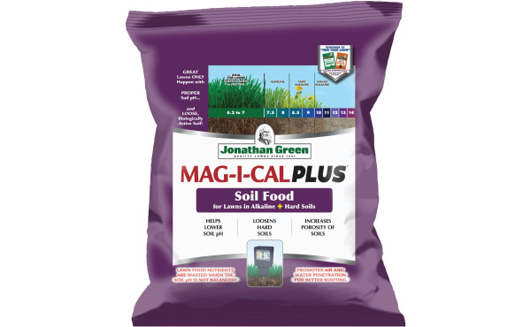 Jonathan Green MAG-I-CAL Plus 18% Calcium Lawn Fertilizer For Alkaline Soil