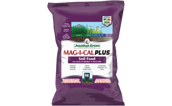 Jonathan Green MAG-I-CAL Plus 54 Lb. 15,000 Sq. Ft. 18% Calcium Lawn Fertilizer For Alkaline Soil Jonathan Green MAG-I-CAL Plus 54 Lb. 15,000 Sq. Ft. 18% Calcium Lawn Fertilizer For Alkaline Soil